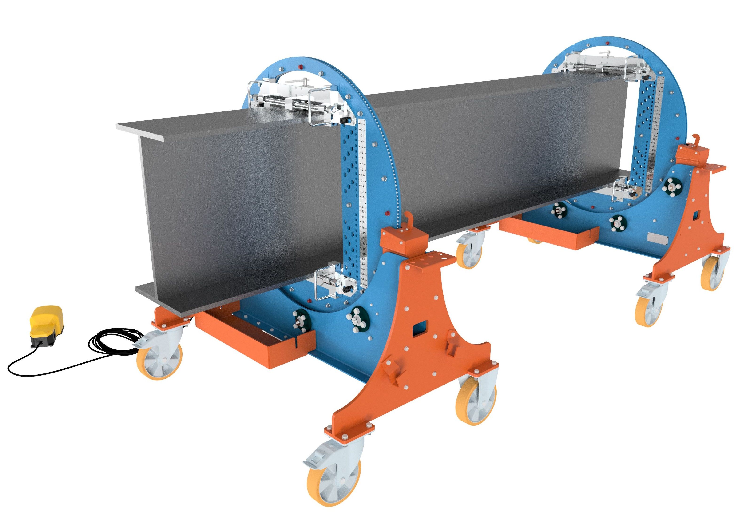 TR Machinery › Our offer of tank and pipe rotators - TR-Machinery